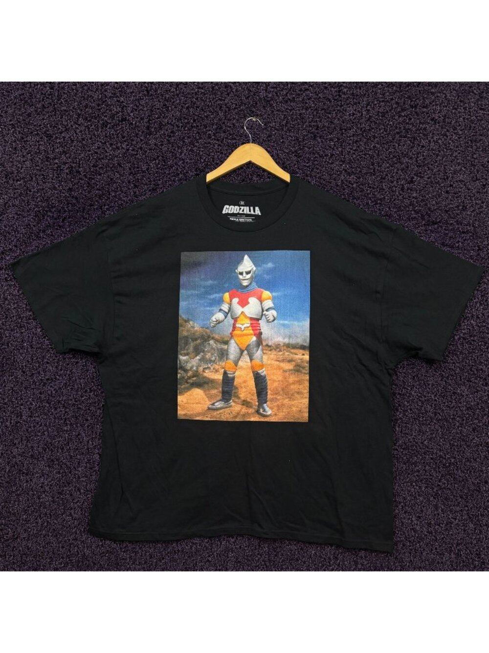 Godzilla Jet Jaguar Japanese T-Shirt Size 3X